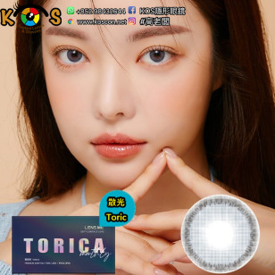 【散光】Lensme Torica Kiss Blue 토리카 키스 블루  (난시 교정용) 每月抛棄散光彩妝隱形眼鏡